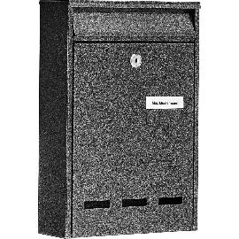 Artikelbild für BURG Aufhängebriefkasten POCKET - Stahlblech verzinkt eisenfärbig