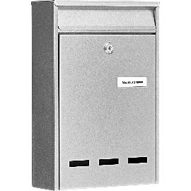 Artikelbild für BURG Aufhängebriefkasten POCKET - Stahlblech verzinkt silberfärbig