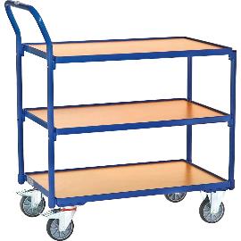 Obrázok pre FETRA stolový vozík 3 etážový 850 x 500 mm nosnosť 300 kg