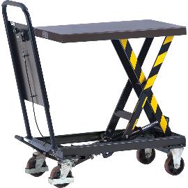 Artikelbild für FETRA Hubtischwagen Ladefläche 830 x 500 mm Tragkraft 250 kg