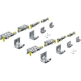 Slika artikla za Hettich TopLine XL set okovja drsnih vrat 1000 x 3000, 4-vratno 22-30 mm