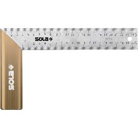 Artikelbild für SOLA Winkelhaken SRB Aluschenkel mit 45º/135° Gehrungsanschlag 250 x 145 mm