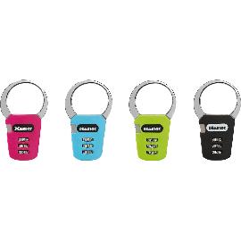 Artikelbild für MASTER LOCK Karabinerschloss Ring 84 mm mit Zahlenkombination SB