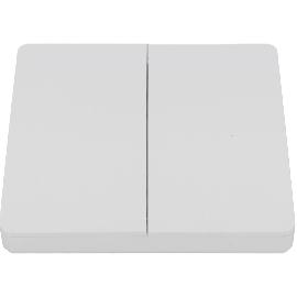 Slika artikla za PushPower nadometno stikalo IP67, 2-kratno, belo