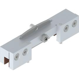 Imagine produs pentru Sistem role HELM GT-L 60 grosime sticlă 8 - 10 mm