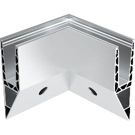 Artikelbild für ECONOMY Innenecke für Bodenprofile 0011 FLEX ProXL, Aluminium silber eloxiert