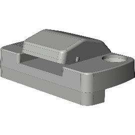 Artikelbild für WINKHAUS Flügelheber FH.R.205 GEALAN/KBE/REHAU/SALAMANDER silber