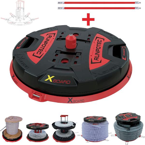 Runpotec Action Set Di Mandrini Multifunzione Svolgitore Di