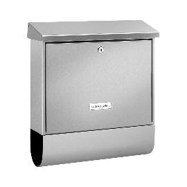 Artikelbild für BURG Briefkasten NORDLAND-SET - mit Zeitungsbox, Edelstahl rostfrei