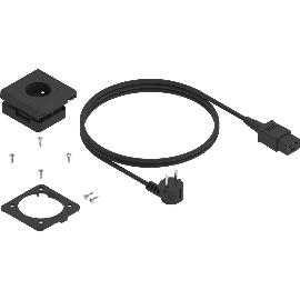 Zdjęcie artykułu dla Blum ESS.B01EB.2 AMPEROS AC Gniazdko typ E, tworzywo sztuczne, czarny mat