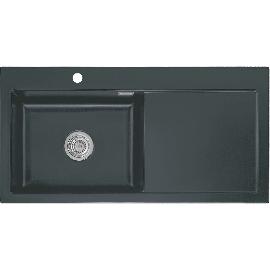 Artikelbild für SYSTEMCERAM Einbauspüle Mera 100 SL, 1000 x 510 mm TT. rechts, Schiefer