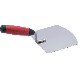 Obrázek produktu pro KAUFMANN Nerezová zednická lžíce se zaoblenou čepelí 140 mm