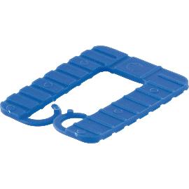Slika artikla za GLUSKE Euroklick odstojna podloška s blok. kukicom 40 x 30 x 2 plava