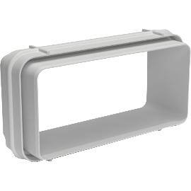 Artikelbild für OPTIMAIRO Flachkanalverbinder 111 x 54 Kunststoff weiß