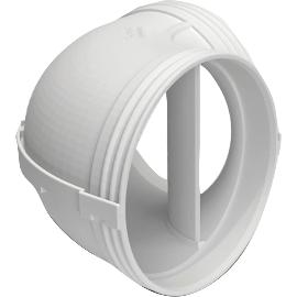 Artikelbild für OPTIMAIRO Rundrohrbogen 90° NW 125 Kunststoff weiß