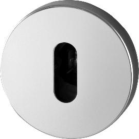 Artikelbild für SOLIDO Schlüsselrosette BB 52 x 9 mm, Messing verchromt glänzend