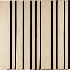 Artikelbild für Akustikpaneel Plus Weißtanne Natur roh / schwarz