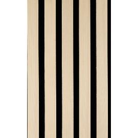 Artikelbild für Akustikpaneel Muster Weißtanne Natur roh / schwarz