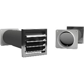 Artikelbild für OPTIMAIRO Mauerkasten NW 150 Kunststoff weiß/Edelstahl