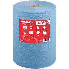 Artikelbild für Putzpapier-Rolle IR V primaSOFT blau 3-lagig Packungsinhalt 1 Rollen