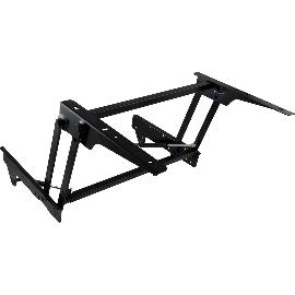 Artikelbild für Tischplattenhochschwenkbeschlag B04-5B, Stahl schwarz