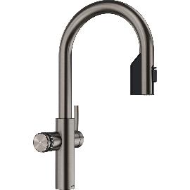 Artikelbild für BLANCO Set Armatur Choice Icona-C Satin Platinum mit Wasseraufbereitungseinheit