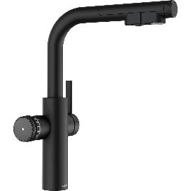 Artikelbild für BLANCO Set Armatur Choice Icona-L Schwarz matt mit Wasseraufbereitungseinheit