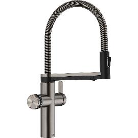 Artikelbild für BLANCO Set Armatur Choice Icona Satin Platinum mit Wasseraufbereitungseinheit