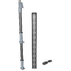 Slika artikla za KESSEBÖHMER Le Mans II cevna os, 600-750 mm, antracitna