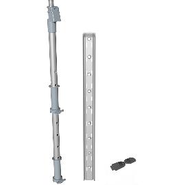 Artikelbild für KESSEBÖHMER Le Mans II Achsrohr 600 - 750 mm Silber