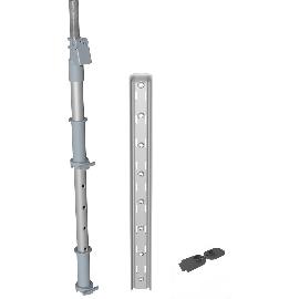 Artikelbild für KESSEBÖHMER Le Mans II Achsrohr 720 - 900 mm Silber