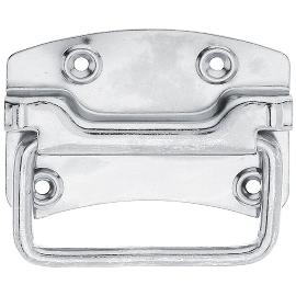 Artikelbild für Kistengriff 347529 zum Aufschrauben schwere Ausführung 104x80 mm verzinkt