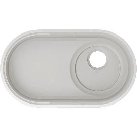 Artikelbild für BLANCO 2D-Spüle Oovalon 700-IF, 756 x 430 mm, Cloud White