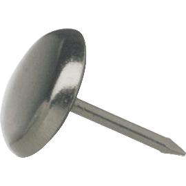 Obrázok pre Klincový klzák s oceľovou čiapočkou a nar. tŕňom 2, okrúhly, ø14, poniklované FE