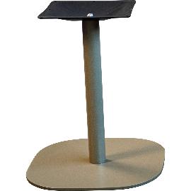 Artikelbild für Plattentischgestell Slim, Höhe 470, Bodenplatte 390x390, Stahl RAL-Farbe