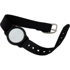 Artikelbild für IDENTA RFID-Gästearmband LOXX w MIFARE Ultralight C wasserdicht Nylon schwarz