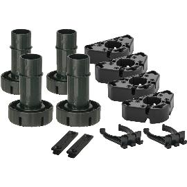 Artikelbild für SECOTEC Sockelverstellfuß Unico Kunststoff schwarz 100 mm SB-4