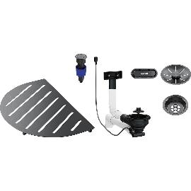 Artikelbild für BLANCO Zubehörset für Spüle Oovalon satin darksteel 527996