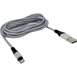 Artikelbild für TEDEE Pro Ladekabel magnetisch USB-A/Micro-USB L=2 m Nylon grau