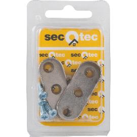 Artikelbild für SECOTEC Schrankrohrlager oval vernickelt SB-2 BL1