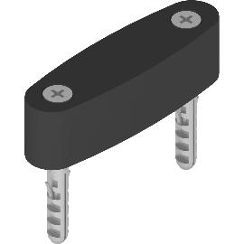 Artikelbild für Bodenführung HELM 316, Kunststoff