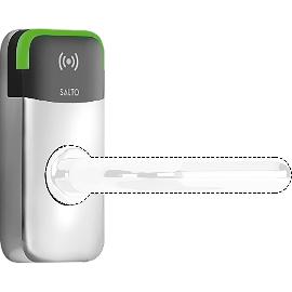 Artikelbild für SALTO Abdeckplatte XS4 Mini Metall Edelstahl poliert