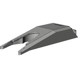 Artikelbild für WINKHAUS Kippbegrenzer KBG.OS2 für Oberschiene OS2, Kunststoff grau