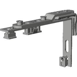 Artikelbild für WINKHAUS Drehlager DL.HT.18-13-12.LS, 130 kg, links, silber