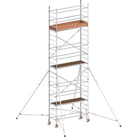 Obrázek produktu pro HYMER hliníkové pojízdné lešení se vzpěrou 7077/07, výška plošiny 5,27m