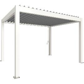 Artikelbild für BIOHORT Pergola Gr. 4 x 3 weiß/silber