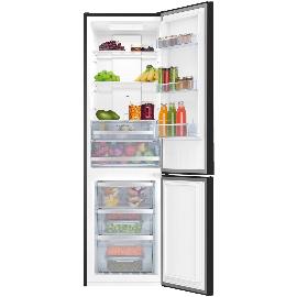 Artikelbild für AMICA Stand-Kühl-Gefrierkombination KGC 15495 S Edelstahl-Effekt schwarz