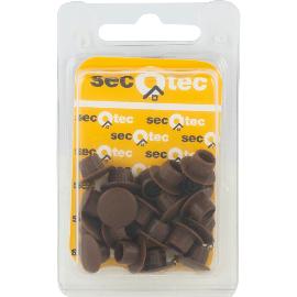 Artikelbild für SECOTEC Abdeckkappen Kunststoff 10 mm braun SB-20 BL1