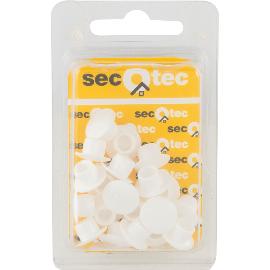 Artikelbild für SECOTEC Abdeckkappen Kunststoff 6 mm weiß SB-20 BL1