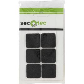 Artikelbild für SECOTEC Filzgleiter selbstklebend eckig braun 32X32 mm SB-6